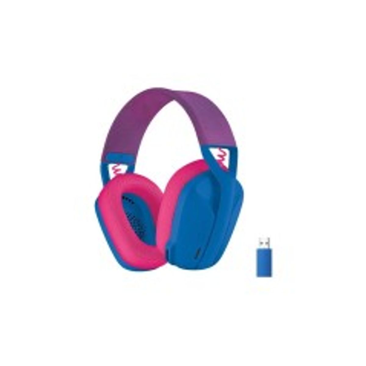 Logitech Lightspeed G435 Trådløs Headset Blå Pink Lilla