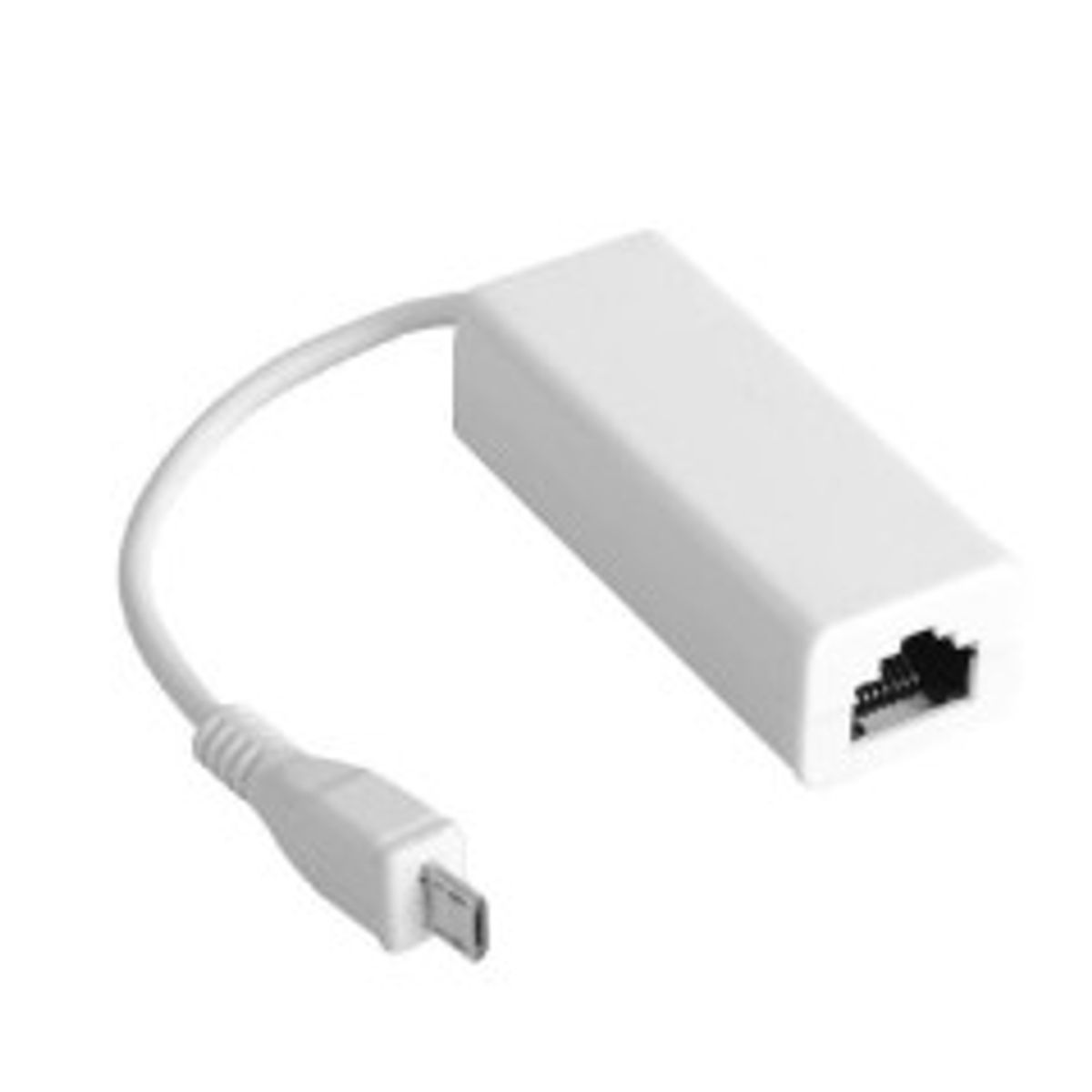 MicroConnect USB MICRO to Ethernet, White