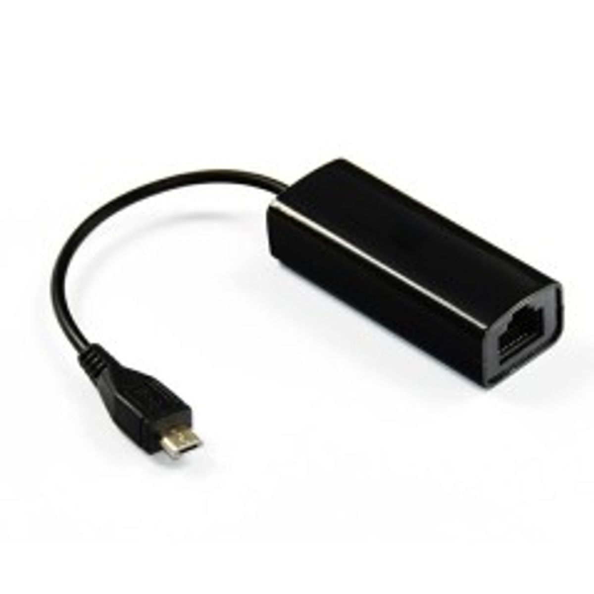 MicroConnect USB MICRO to Ethernet, Black