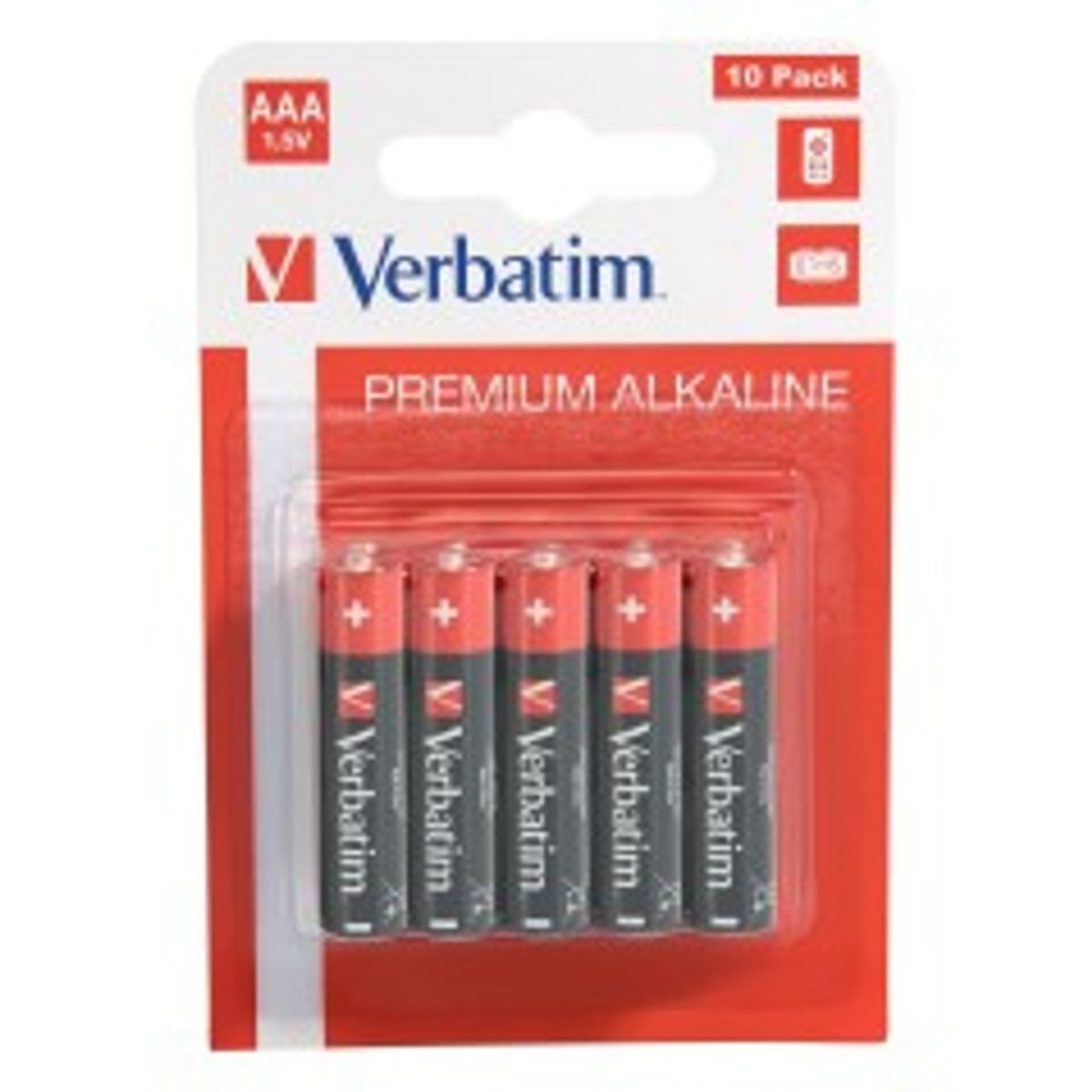 Verbatim ALKALINE BATTERY AAA 10 PACK