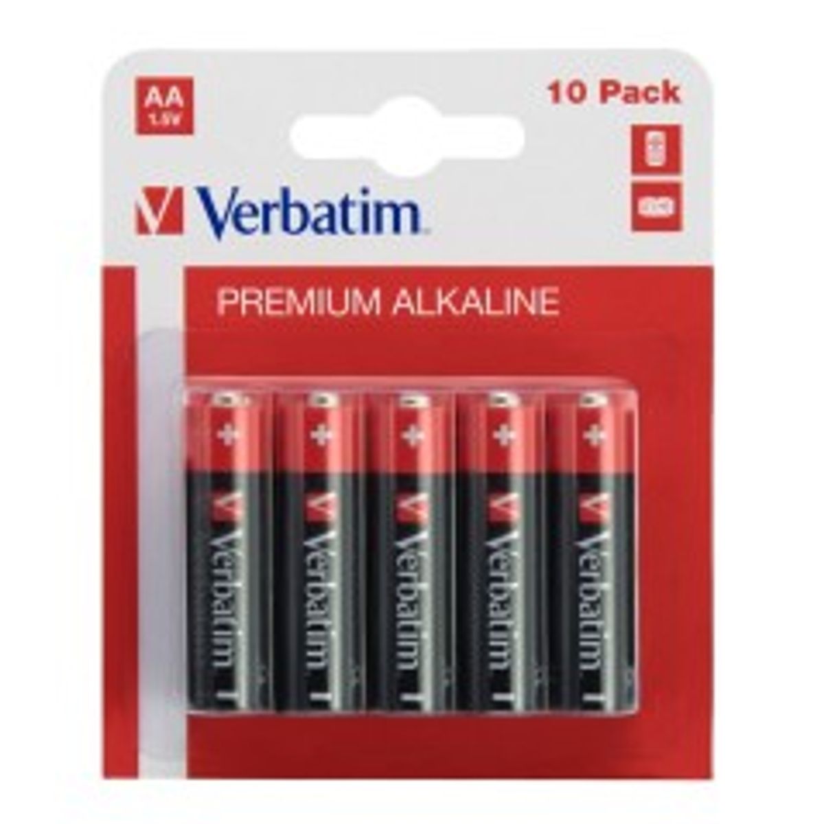 Verbatim ALKALINE BATTERY AA 10 PACK