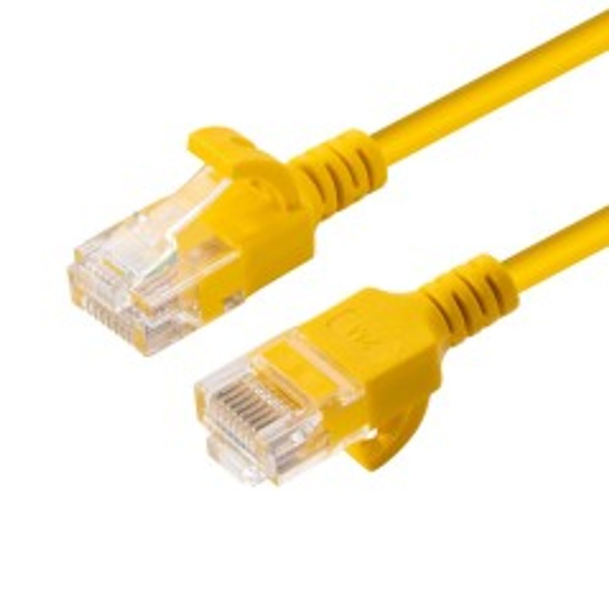 MicroConnect U/UTP CAT6A Slim 0.5M Yellow