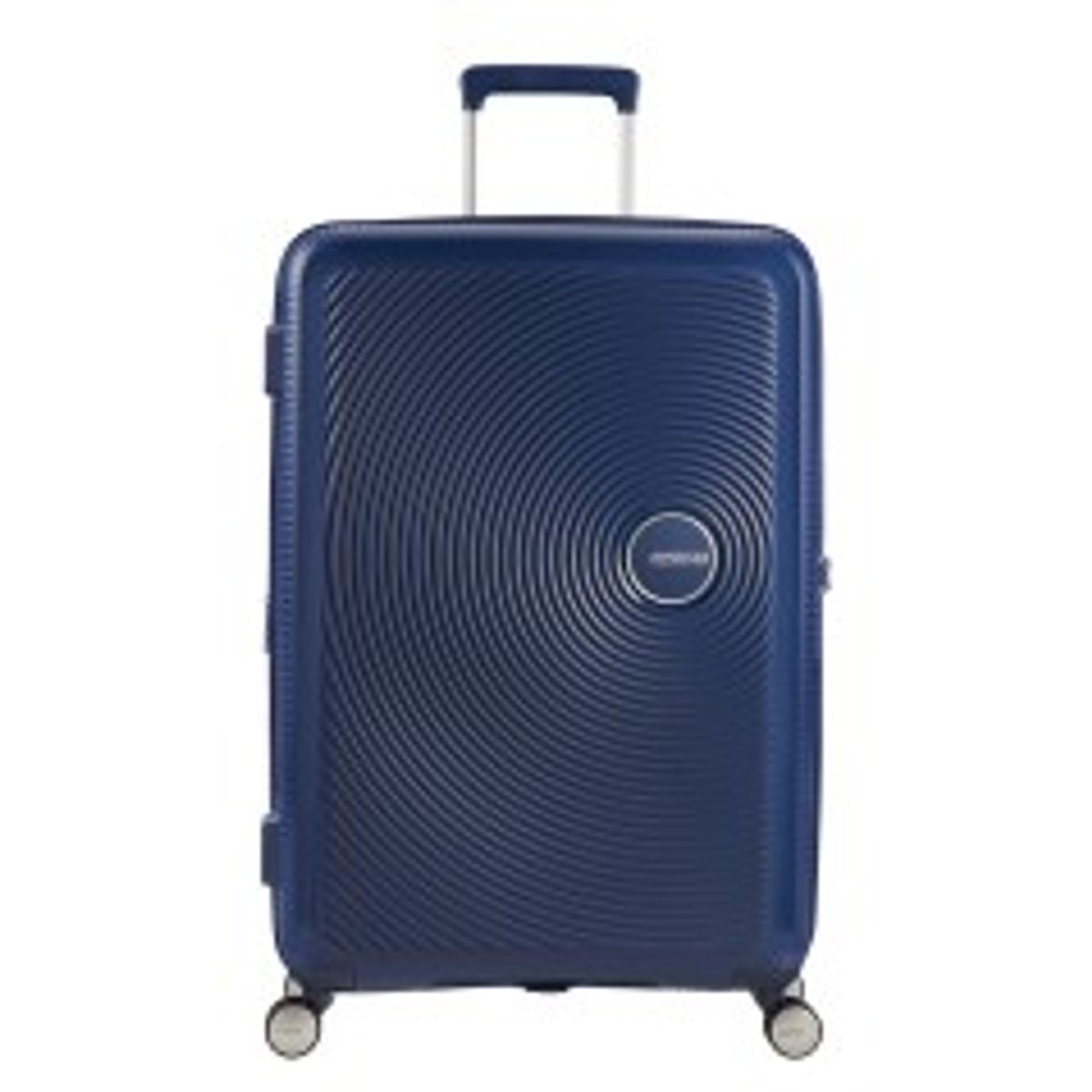 American Tourister Soundbox Spinner Expandable Spinner Midnatsmarineblå Polypropylen