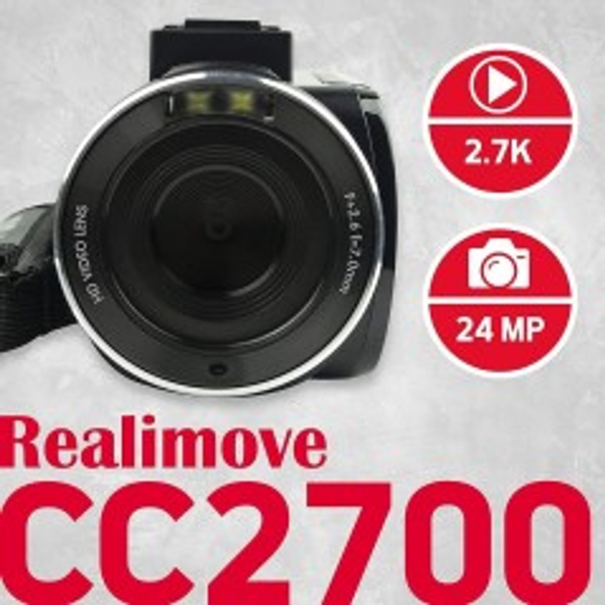 AgfaPhoto Realimove CC2700 2,7K Videokamera