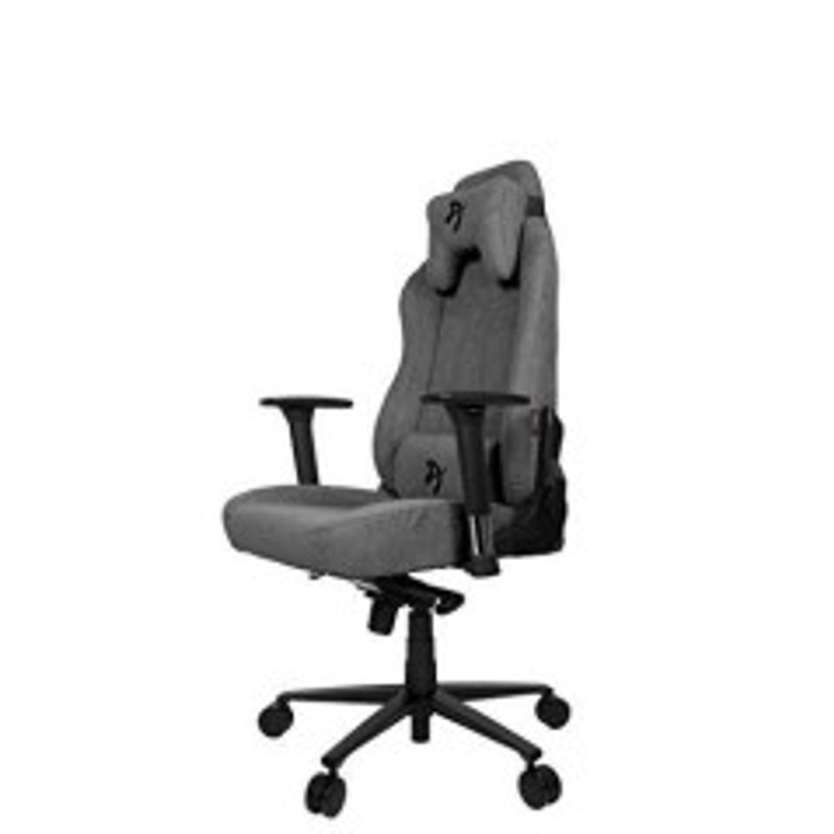 Arozzi Vernazza Soft Fabric Gamer Stol Sort Grå