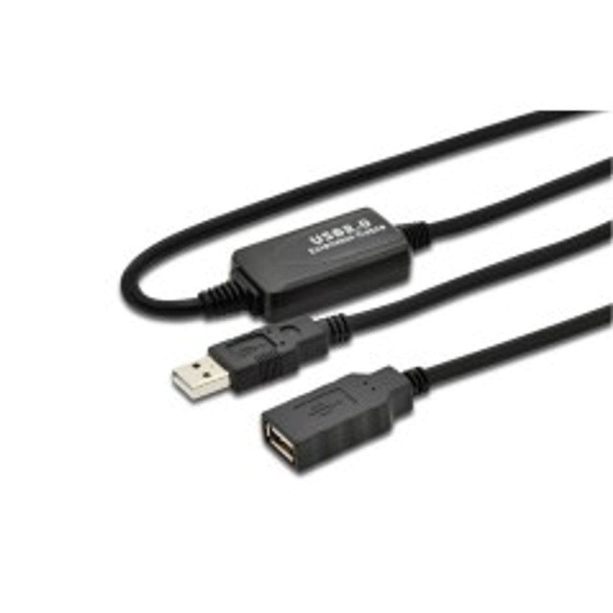 MicroConnect Active USB 2.0 cable, A-A M-F