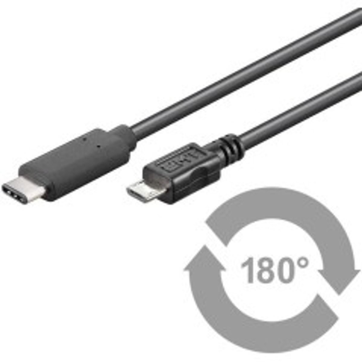 MicroConnect USB-C to USB2.0 Micro B 1M