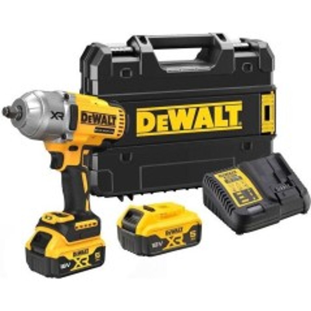 DeWalt 18V XR DCF900P2T-QW 1/2 Slagnøgle 2x5Ah