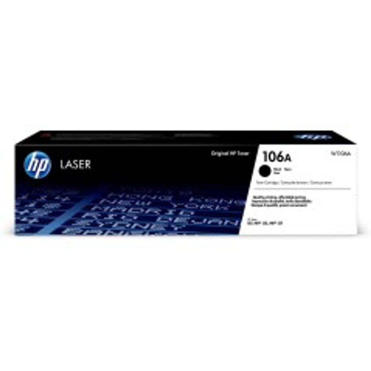 HP 106A Black Laser Toner Cartrid