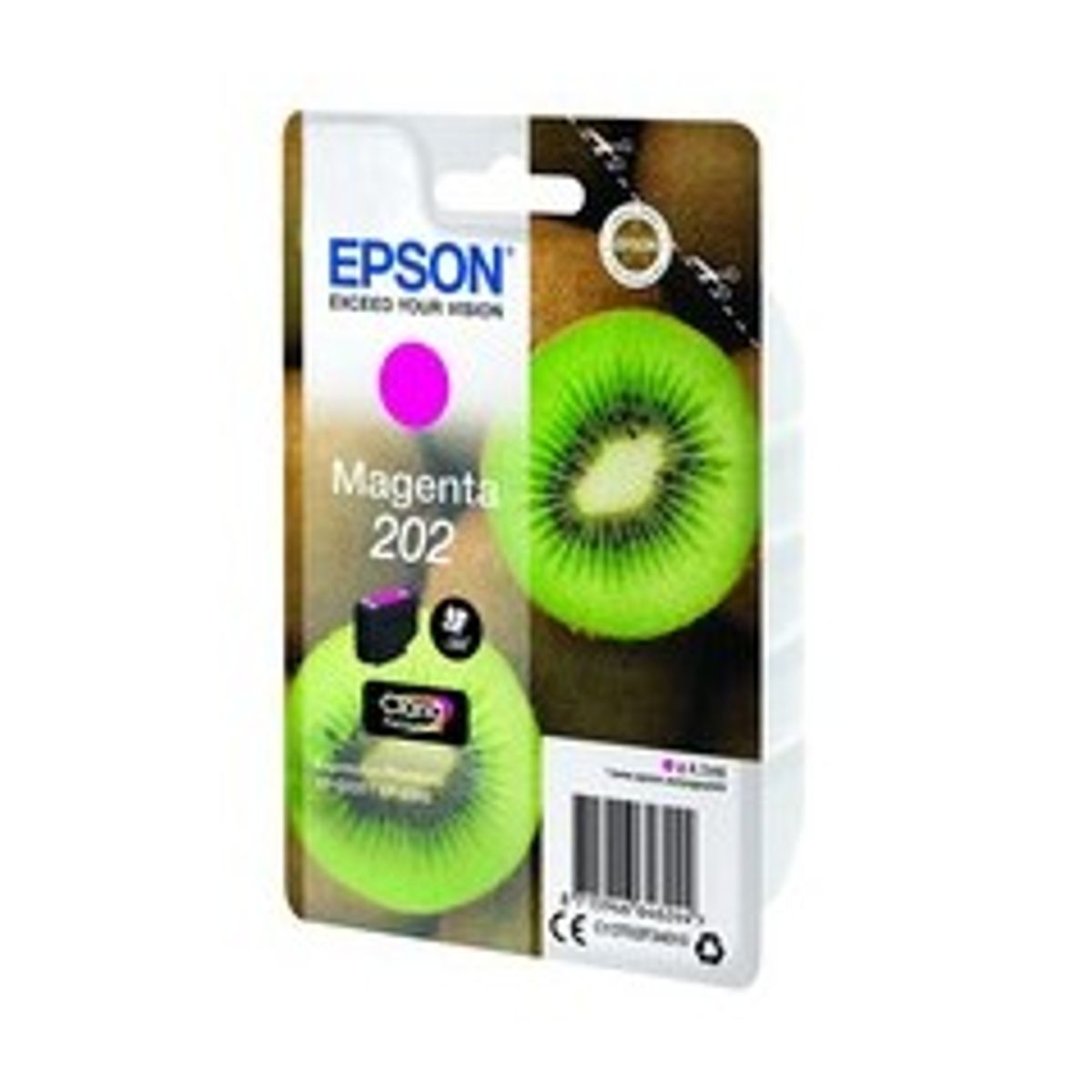 Epson 202 Magenta 300 sider Blæk C13T02F34010