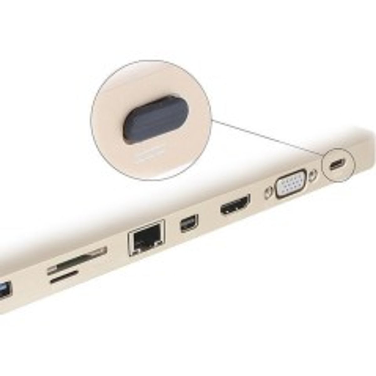 DeLOCK Dust Cover for USB Type-C Female Støvdække