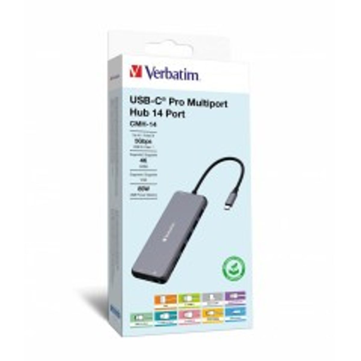 Verbatim USB-C Pro Multiport Hub 14