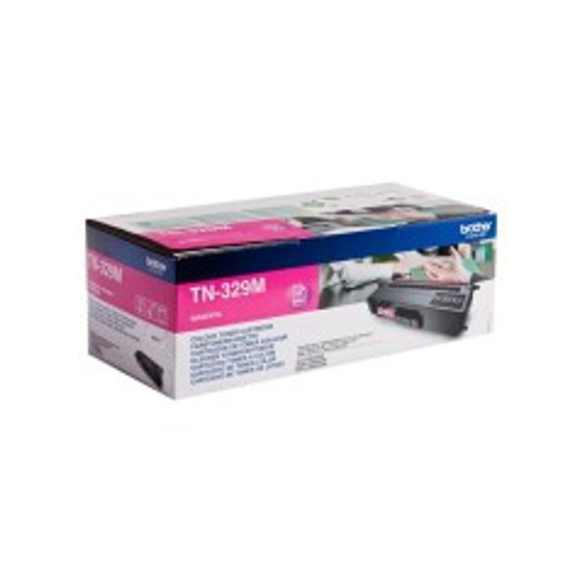 Brother TN 329M Magenta 6000 sider Toner