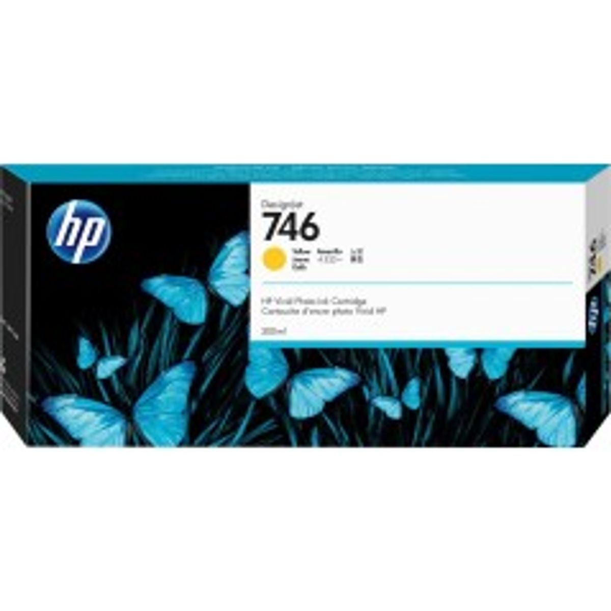 HP 746 300-ml Yellow Ink Cartrdg