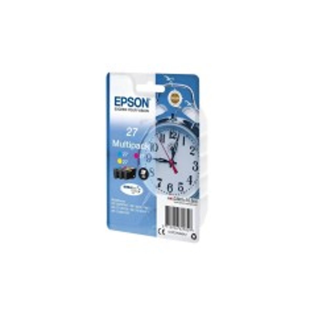 Epson 27 Multi-Pack Gul Cyan Magenta 300 sider Blæk C13T27054012