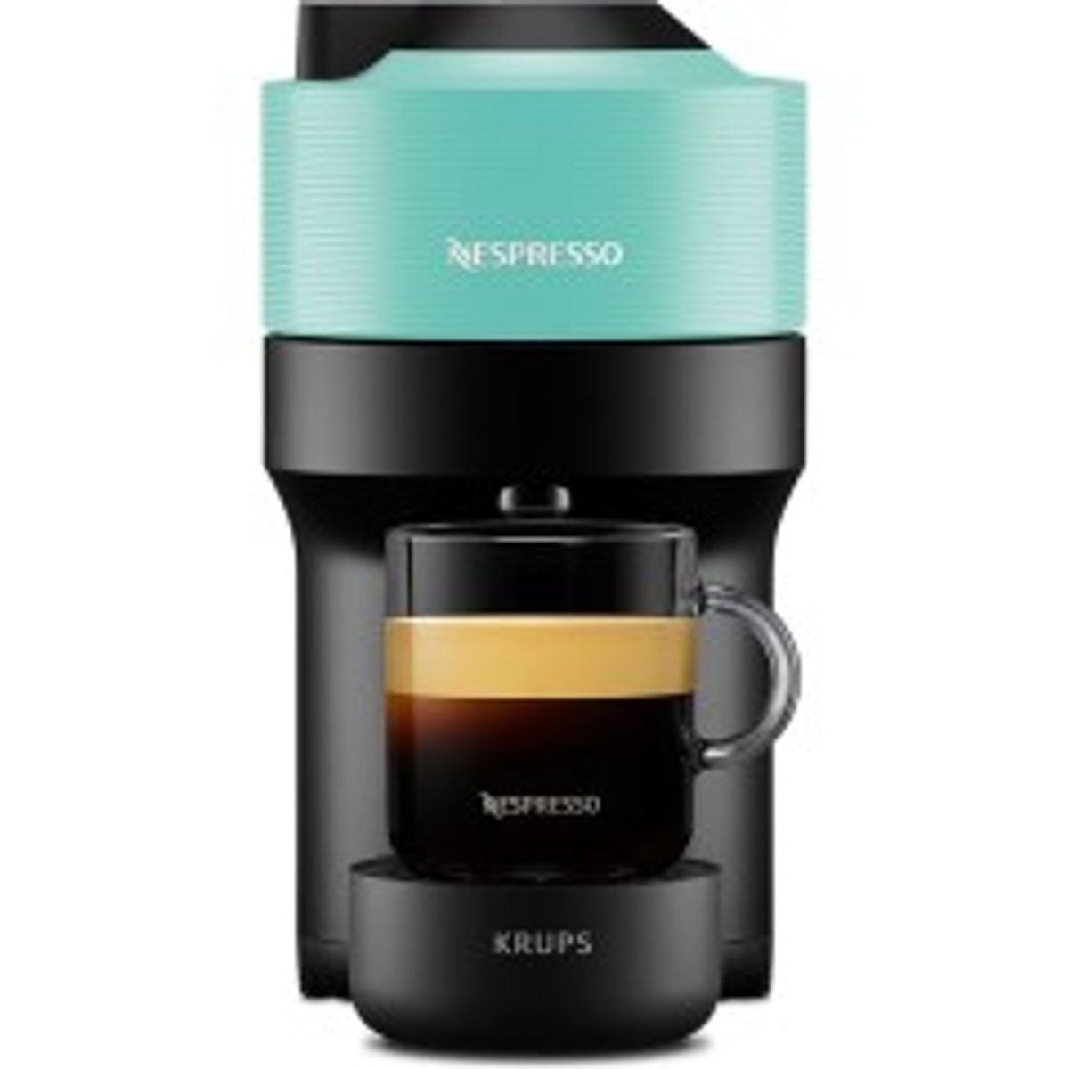 Krups Nespresso Vertuo Pop XN9204 Kaffemaskine Aqua-mynte