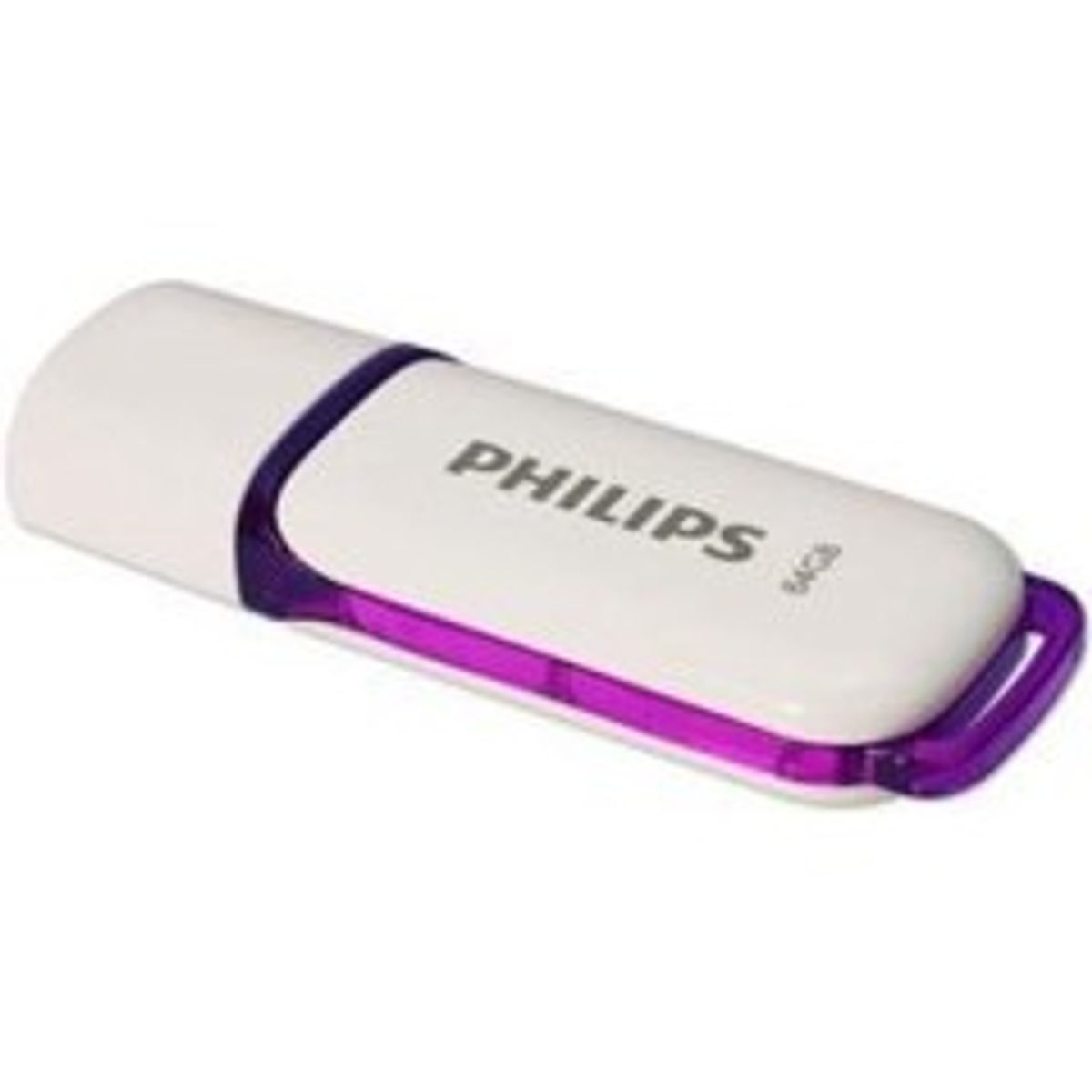 Philips FM64FD70B Snow edition 2.0 64GB USB 2.0 Lilla Hvid