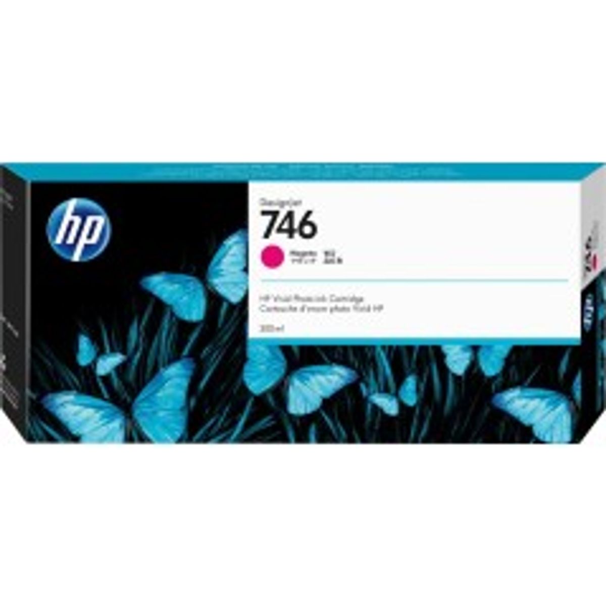 HP 746 300-ml Magenta Ink Cartrid