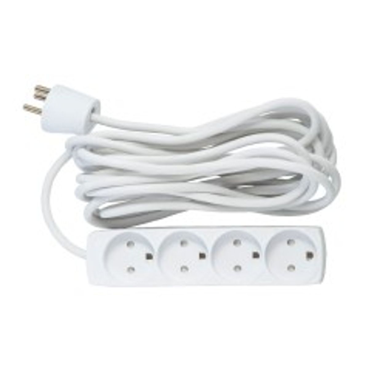 MicroConnect 4-way Danish Power Strip 5m