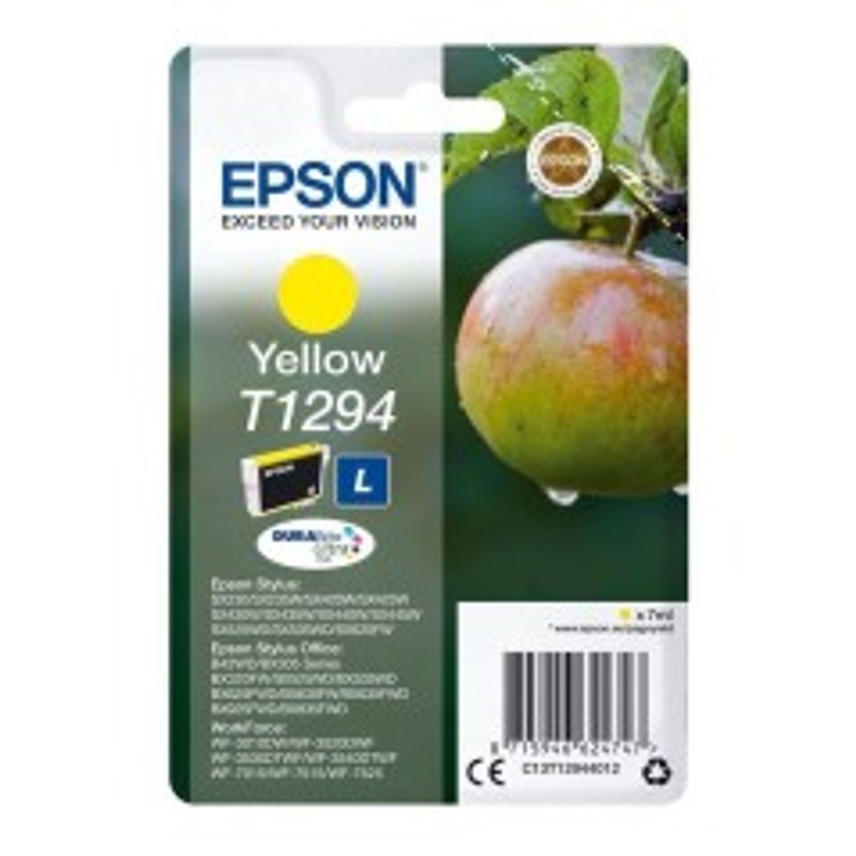 Epson T1294 Gul 616 sider Blæk C13T12944012