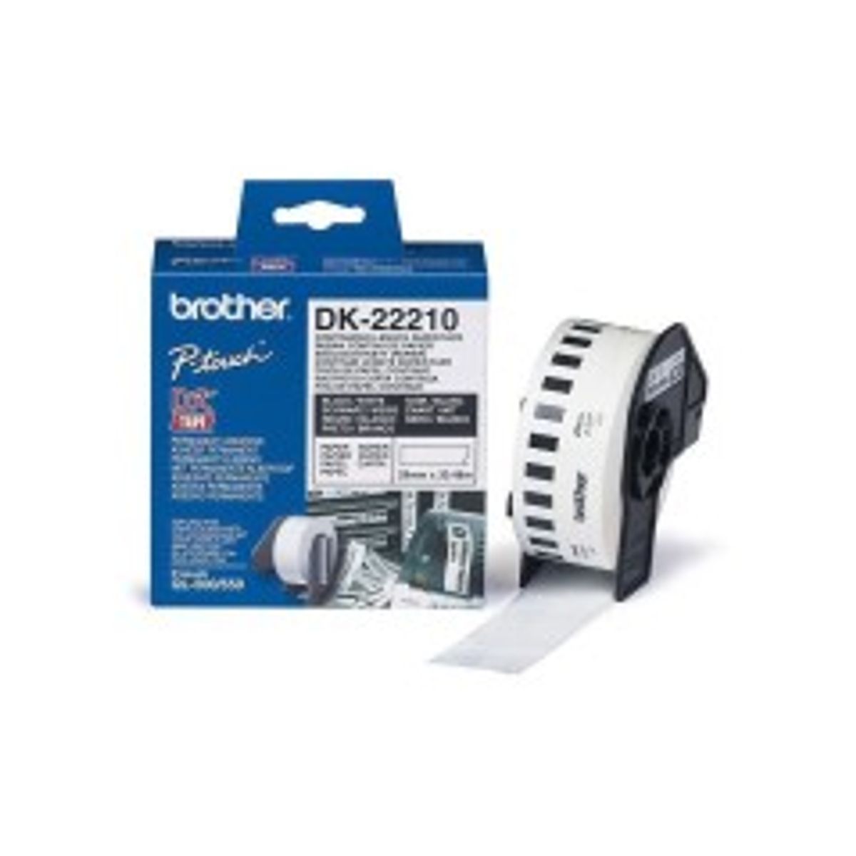 Brother DK-22210 Etiketter (2,9 cm x 30,5 m)