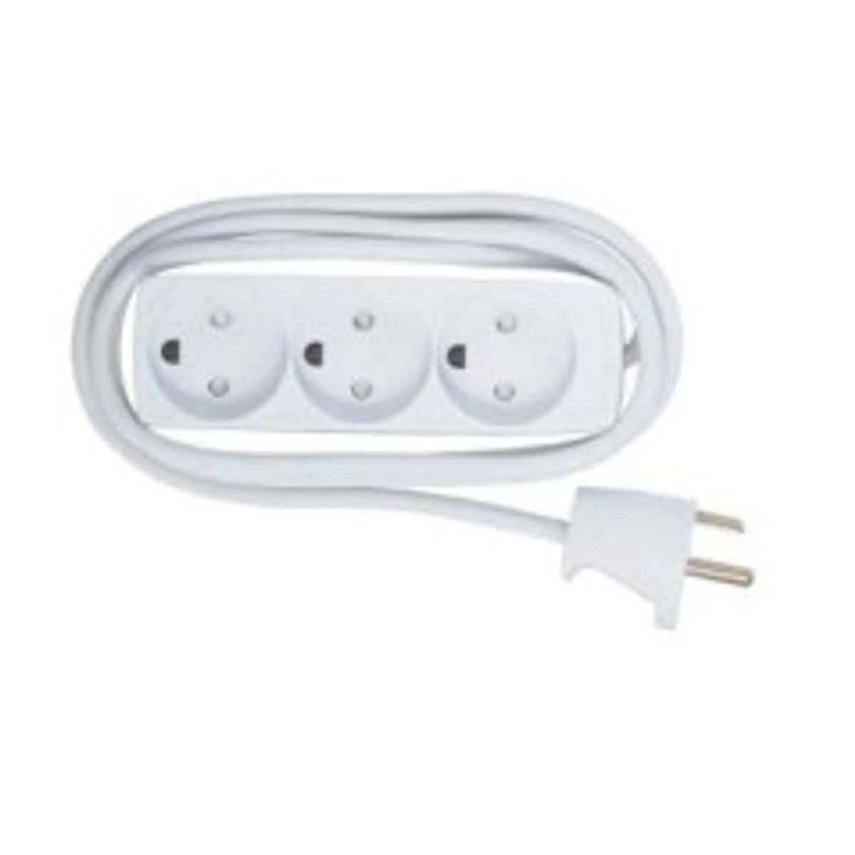 MicroConnect 3-way Danish Power Strip 5m