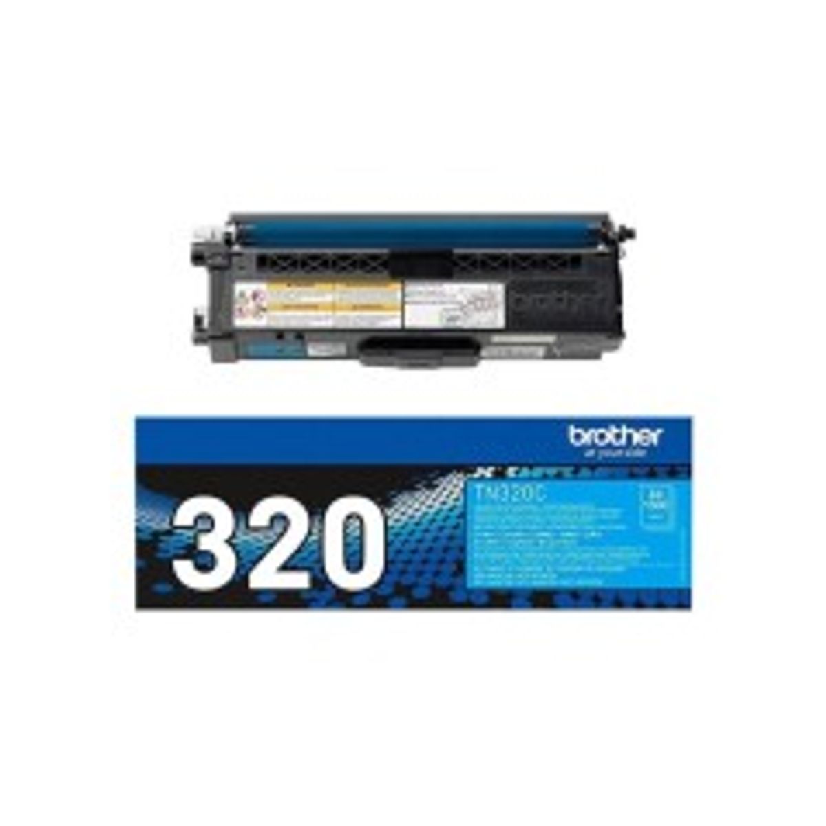 Brother TN 320C Cyan 1500 sider Toner