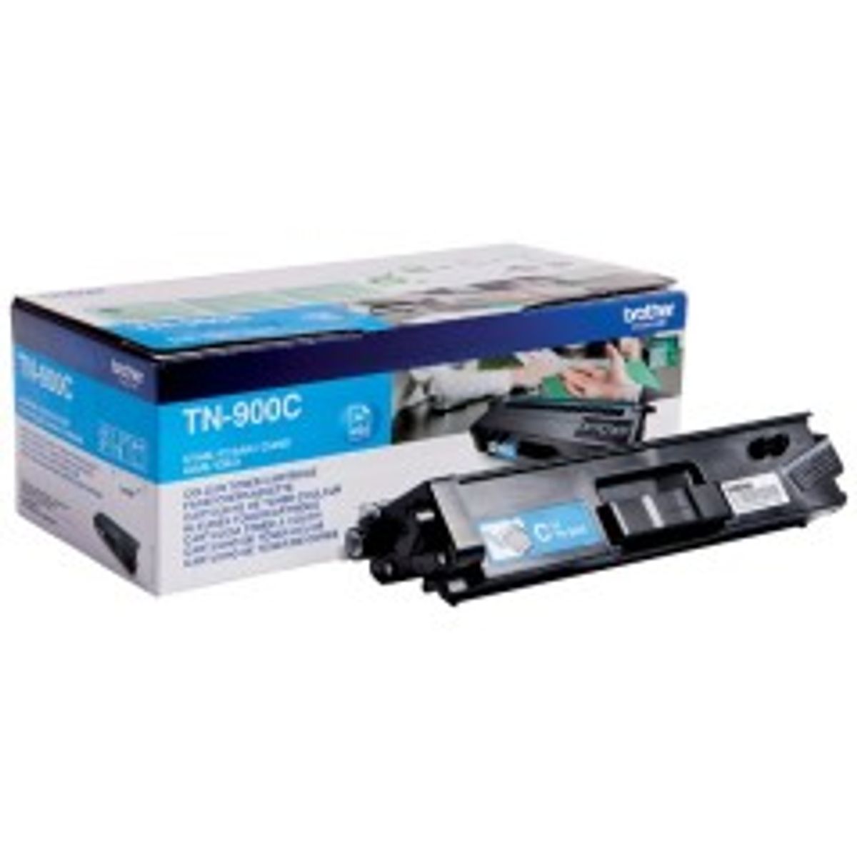 Brother TN 900C Cyan 6000 sider Toner