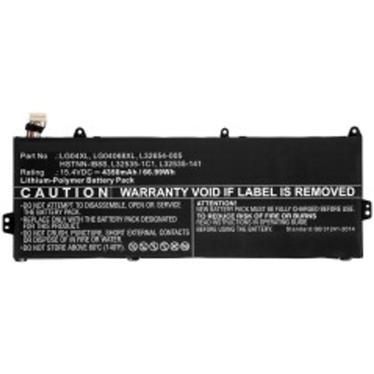 CoreParts Laptop Battery for HP 66.99Wh