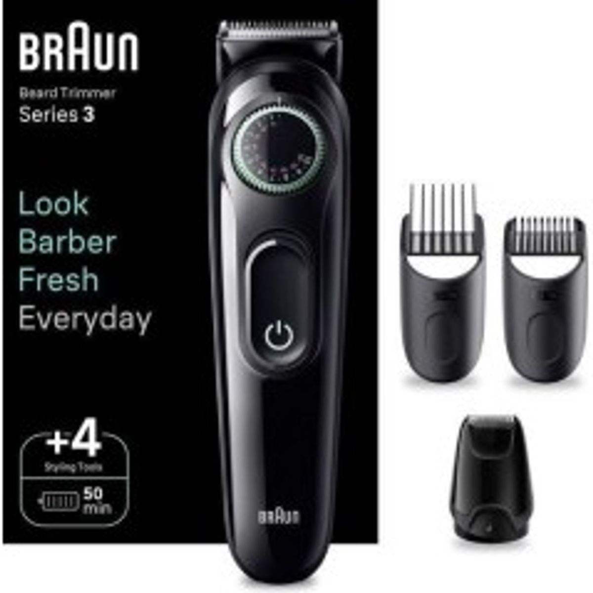 BRAUN Grøn Trimmer BT3421