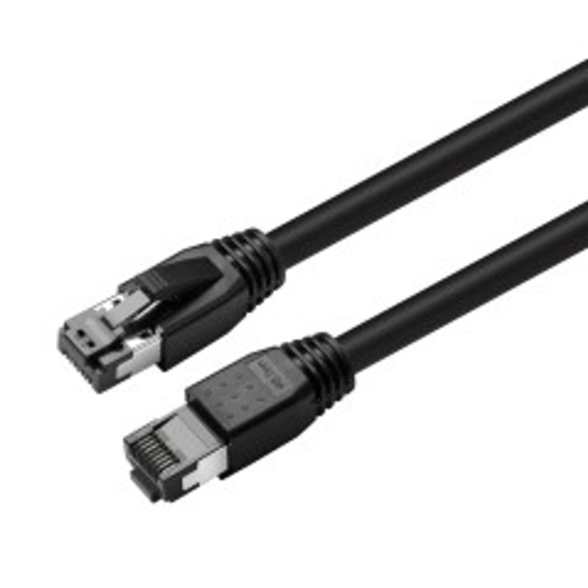 MicroConnect CAT8.1 S/FTP 0,25m Black LSZH