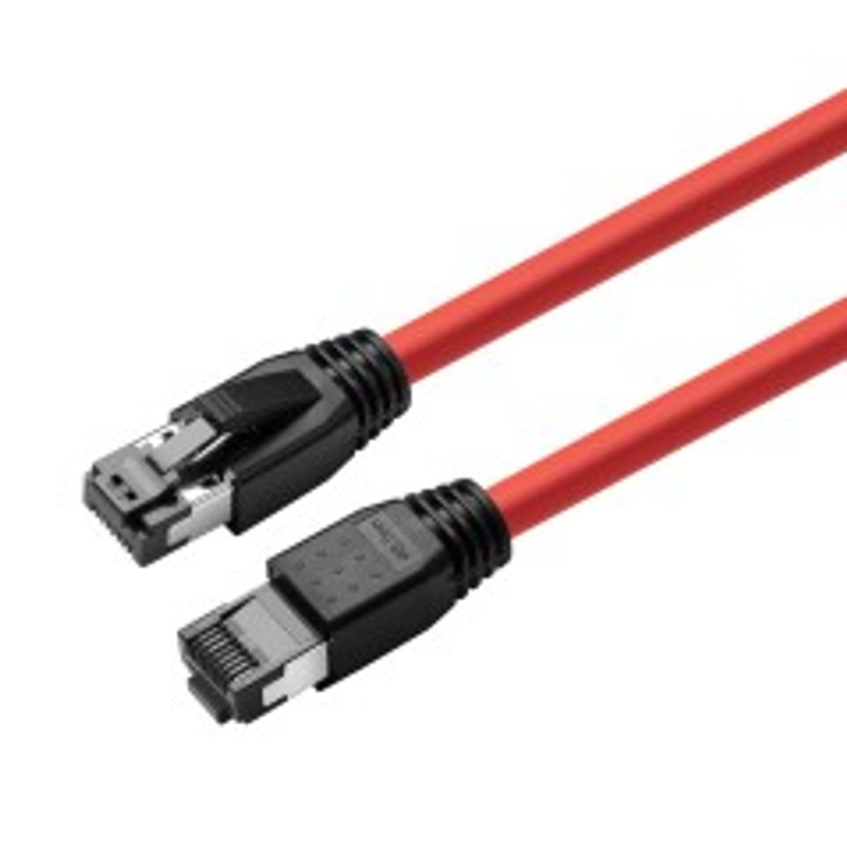 MicroConnect CAT8.1 S/FTP 0,25m Red LSZH