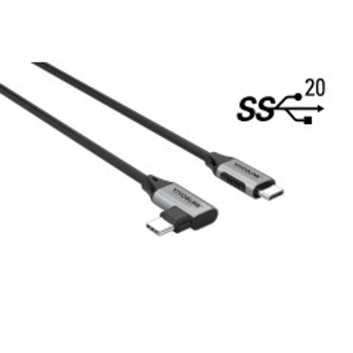 Vivolink USB-C - C Cable 1,2m Angled