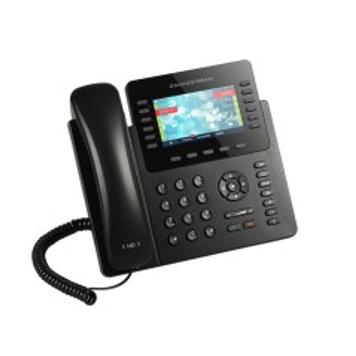 Grandstream Ip Phone Black 12 Lines Lcd