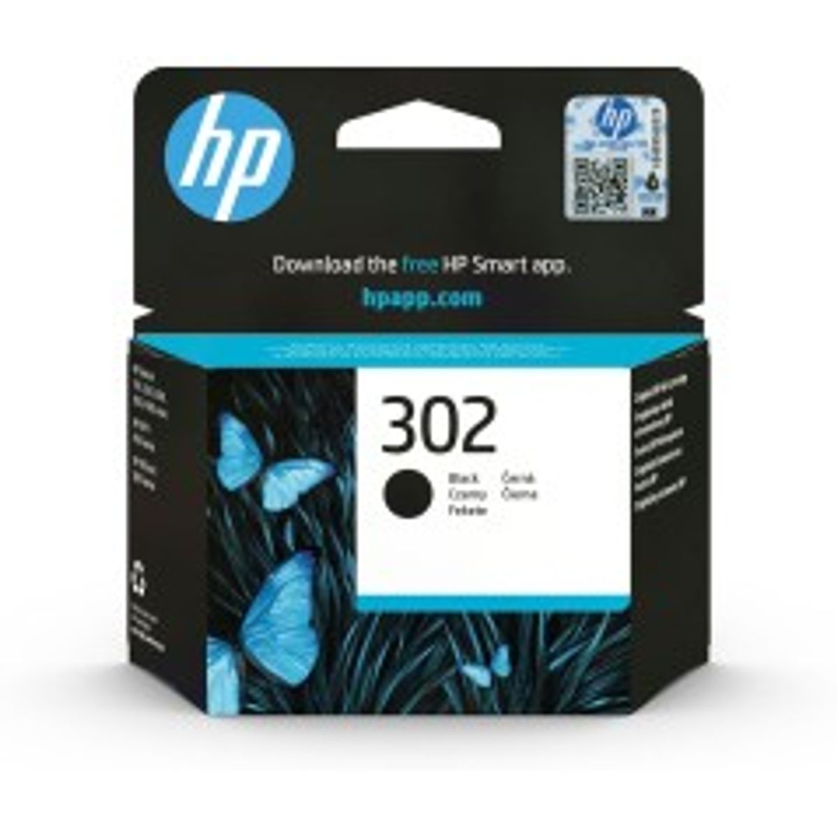 HP 302 Black Original Ink