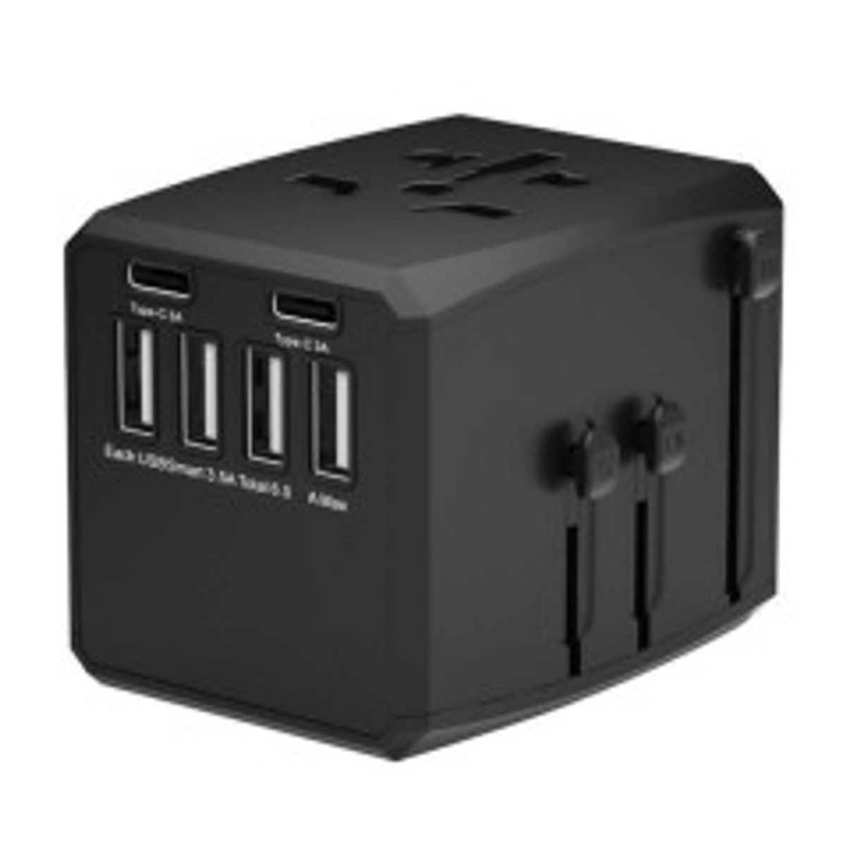 MicroConnect World Travel Adapter, 4 USB A