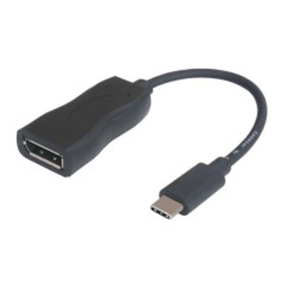 Garbot USB3.1 C-DP. M/F. Black. 15cm