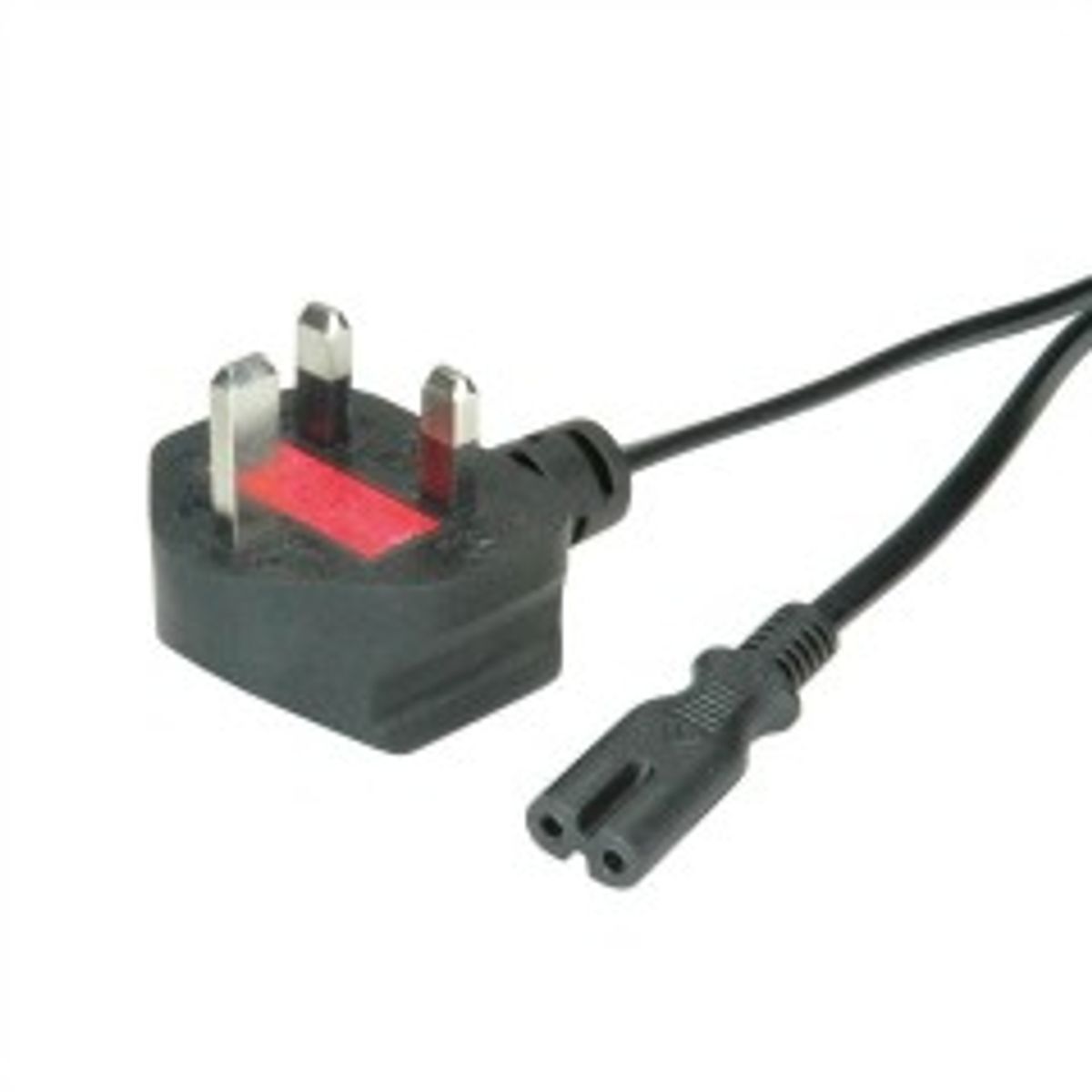 Value Power Cable Black 1.8 M Bs