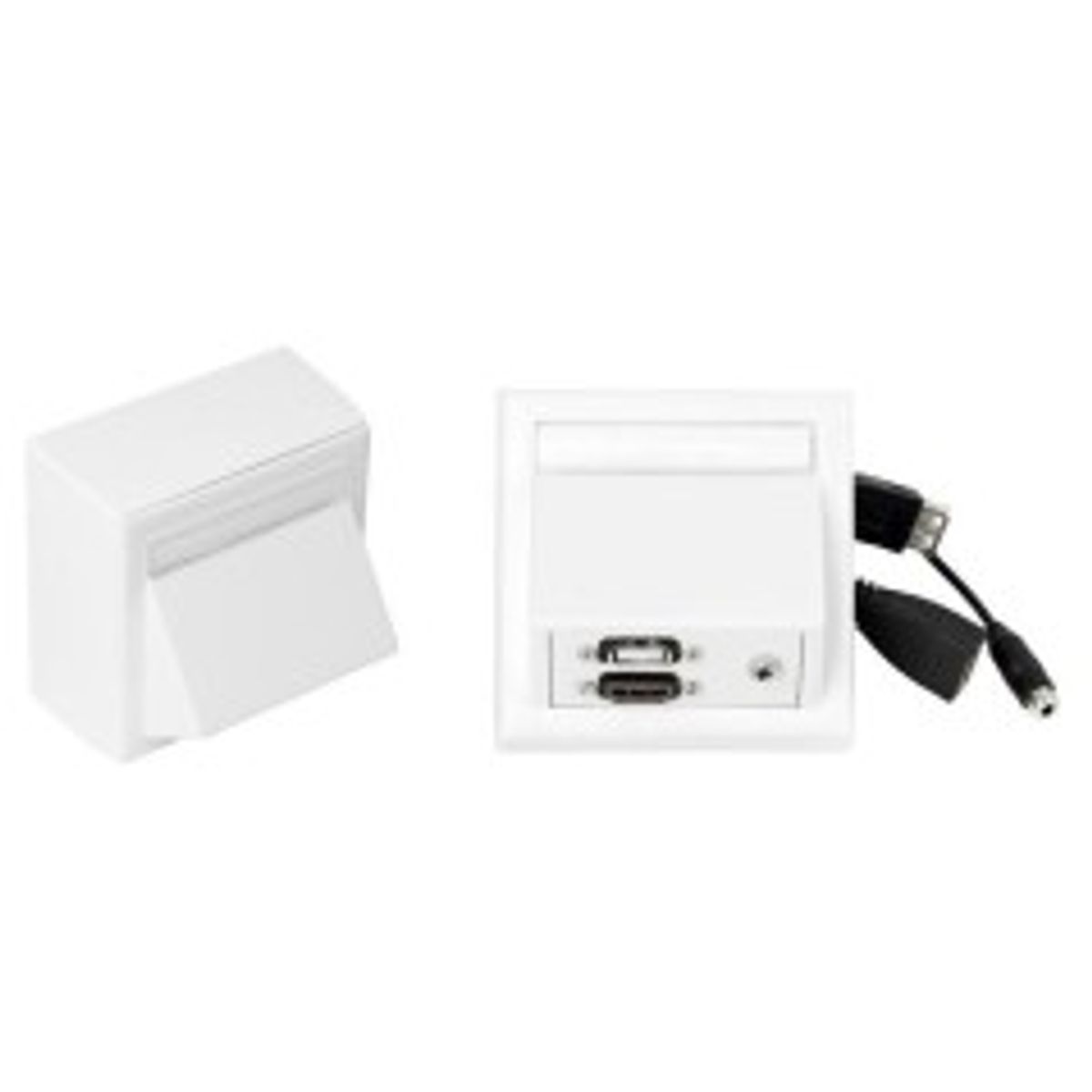 Vivolink Wall HDMI, USB + AUD 3,5mm