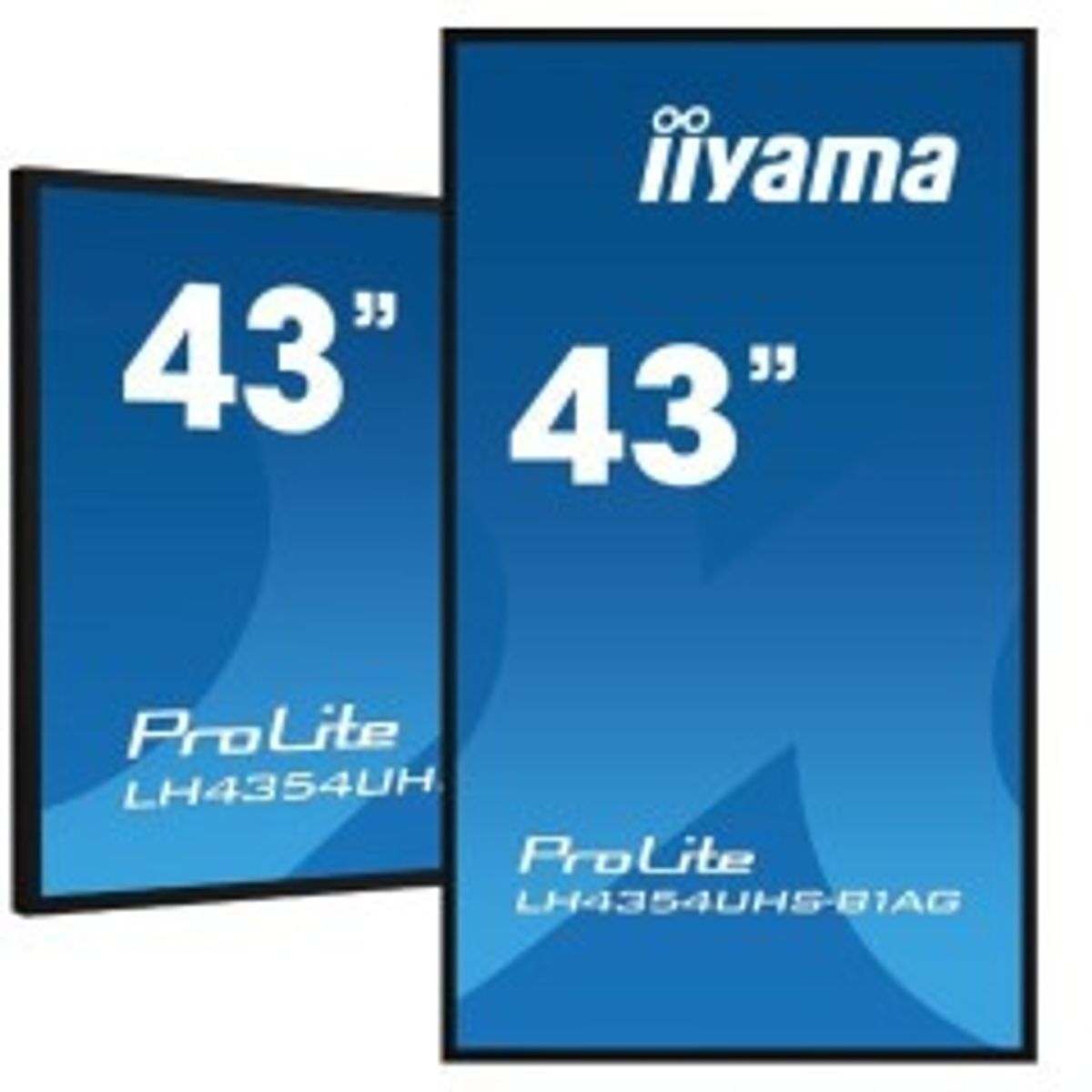 iiyama 43" 3840x2160, UHD IPS panel,