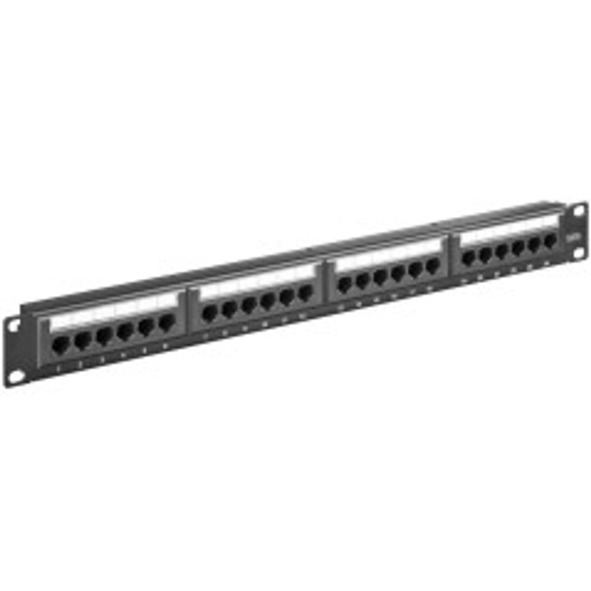 MicroConnect CAT6 24 port 19" Patch Panel,