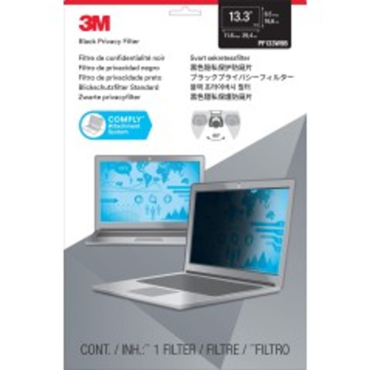 3M Privacy Filter 13.3" 16:9