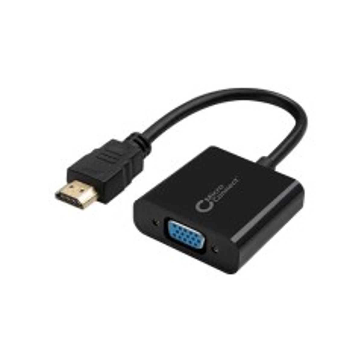 MicroConnect Adapter HDMI - VGA M/F, Black