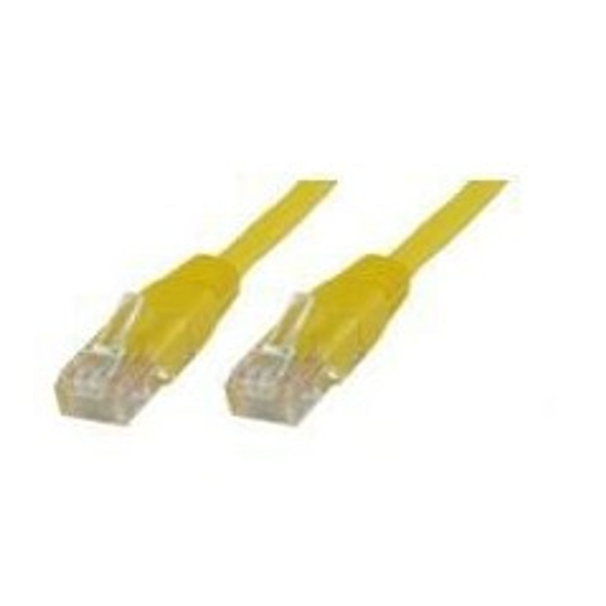 MicroConnect U/UTP CAT5e 15M Yellow PVC