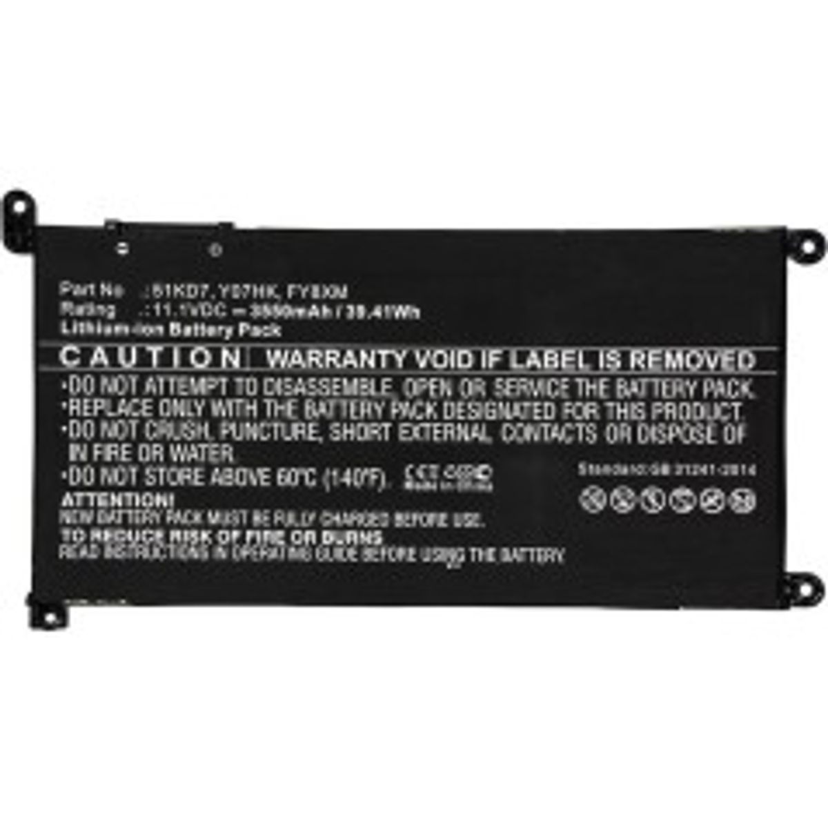 CoreParts Laptop Battery for Dell