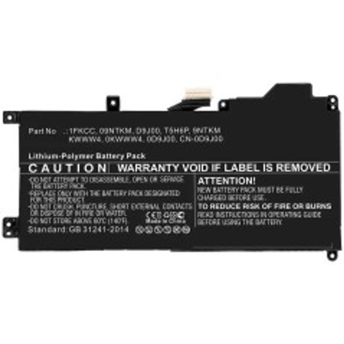 CoreParts Laptop Battery for Dell