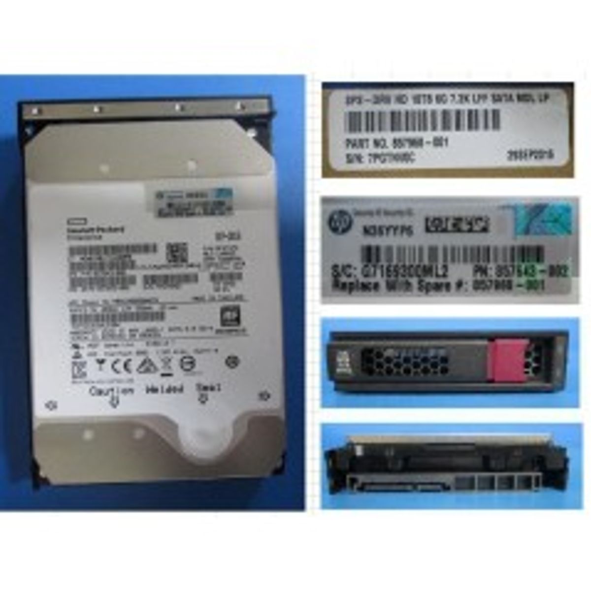 Hewlett Packard Enterprise HD 10TB 6G 7.2K LFF SATA MDL