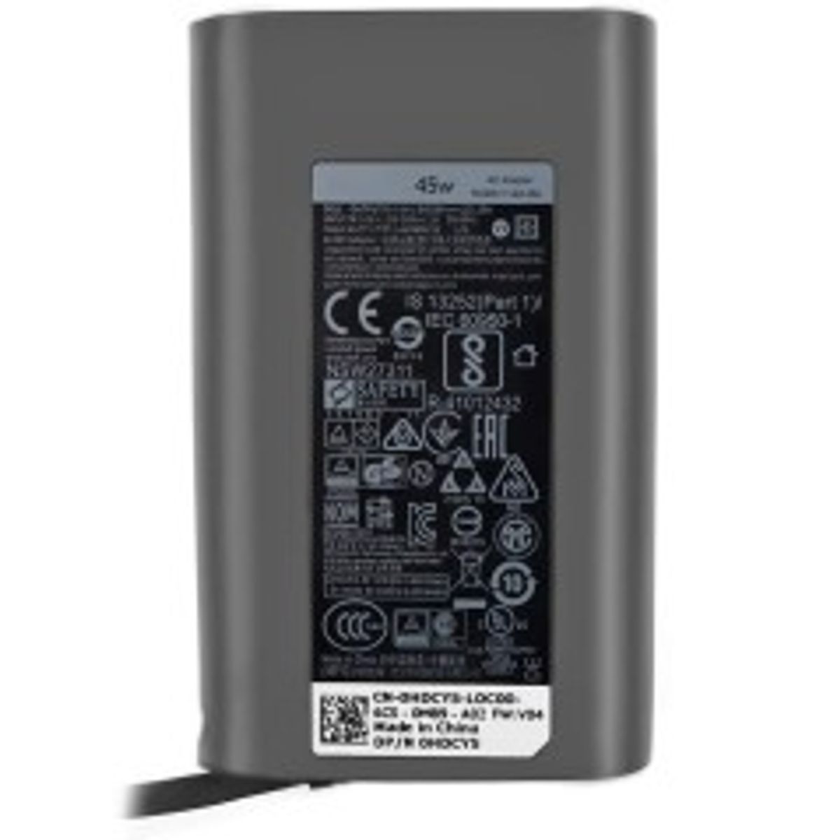 Dell AC Adapter, 45W, 19.5V, 3