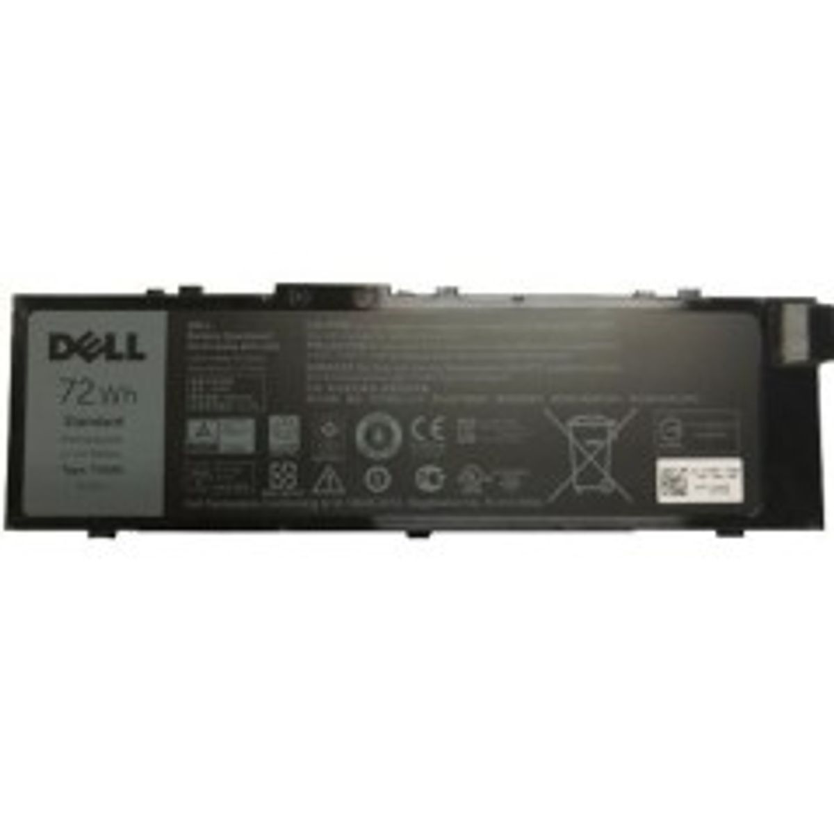 Dell Battery, 72WHR, 6 Cell