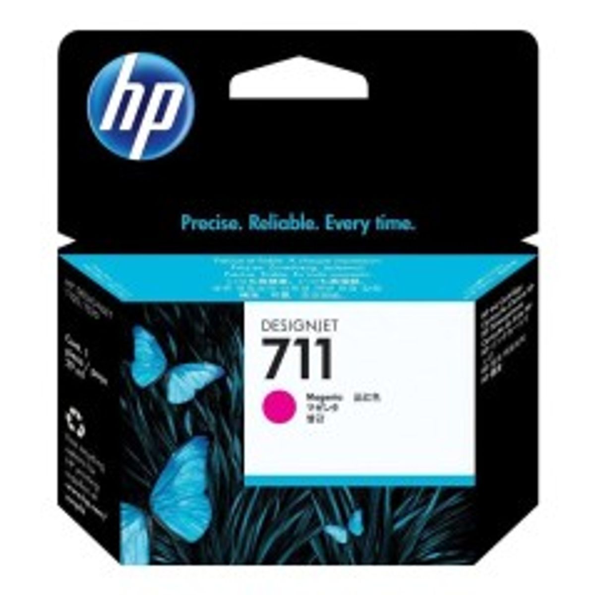 HP 711 Magenta Blæk CZ131A